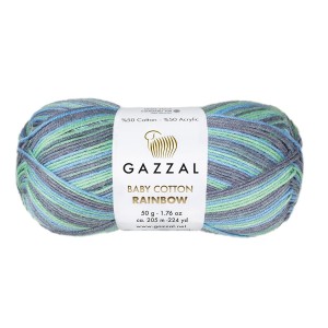 BABY COTTON RAİNBOW 484  (PAKET 10 ADET)