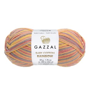 BABY COTTON RAİNBOW 487  (PAKET 10 ADET)