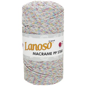 MACRAME PP DEGRADE STAR MULTİ SİMLİ  5100