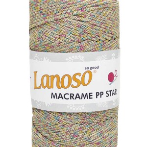 MACRAME PP DEGRADE STAR MULTİ SİMLİ  9500