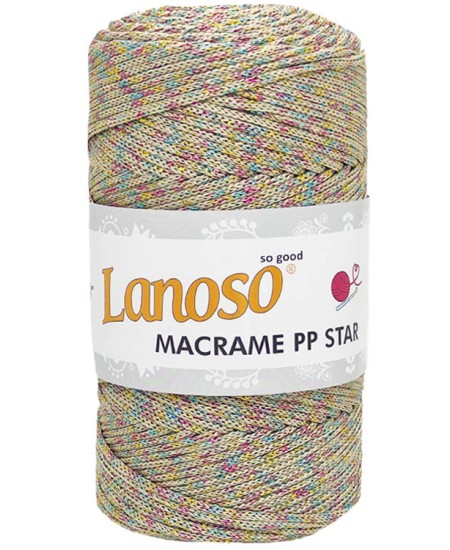 MACRAME PP DEGRADE STAR MULTİ SİMLİ 9500 MACRAME PP DEGRADE STAR MULTİ SİMLİ 9500